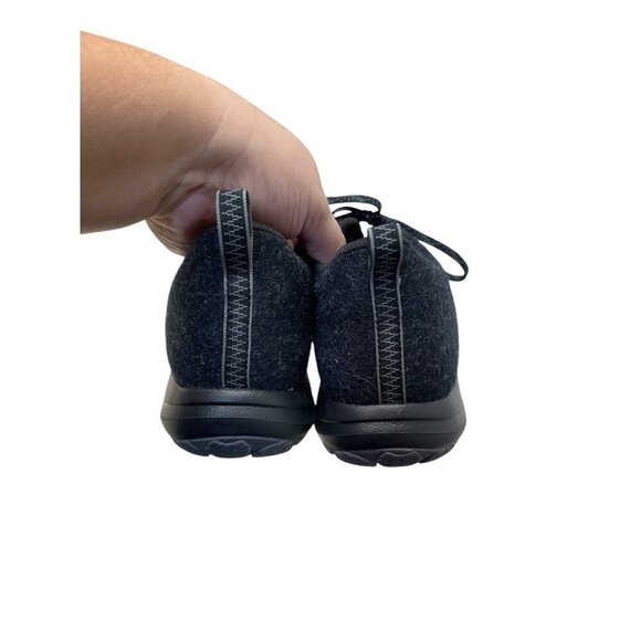 LL Bean Women's Back Cove Black Wool-Blend Lightweight Comfort Sneakers 10M - Picture 5 of 7